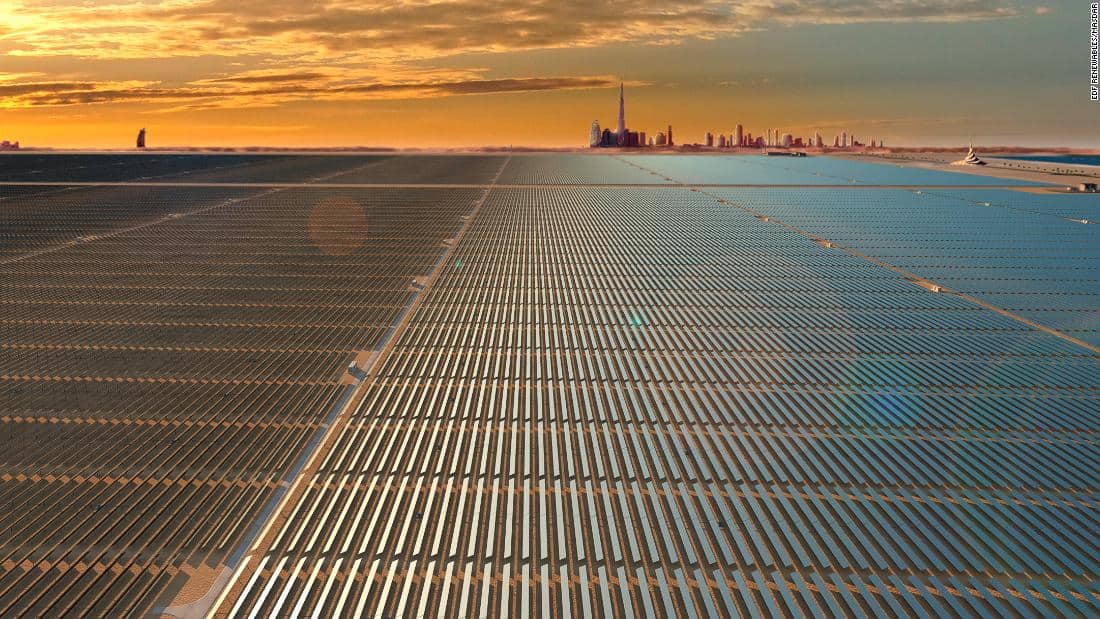 Dubai - elektrownia słoneczna