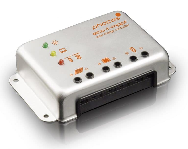 Regulator ładowania Phocos ECO-T-MPPT zwiększona wydajność ładownia