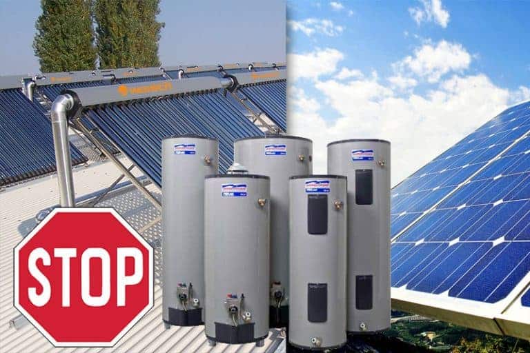 Grzanie wody panelami słonecznymi