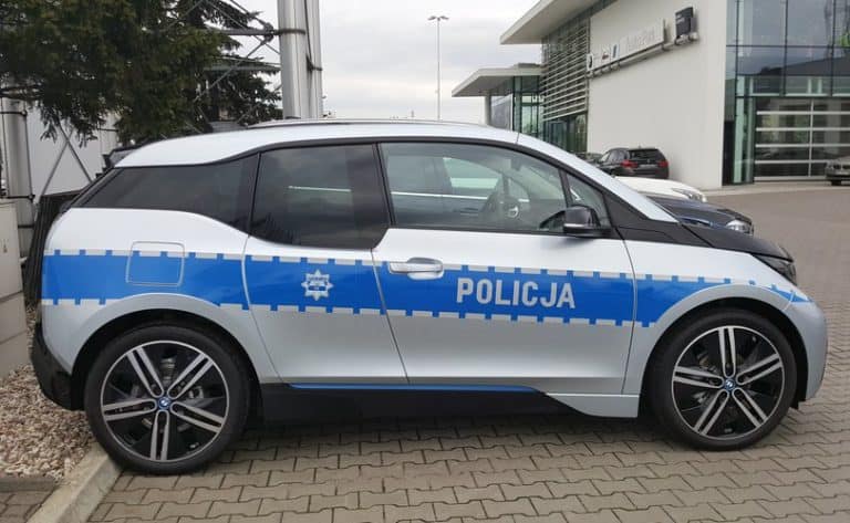 Elektryczne samochody w Policji