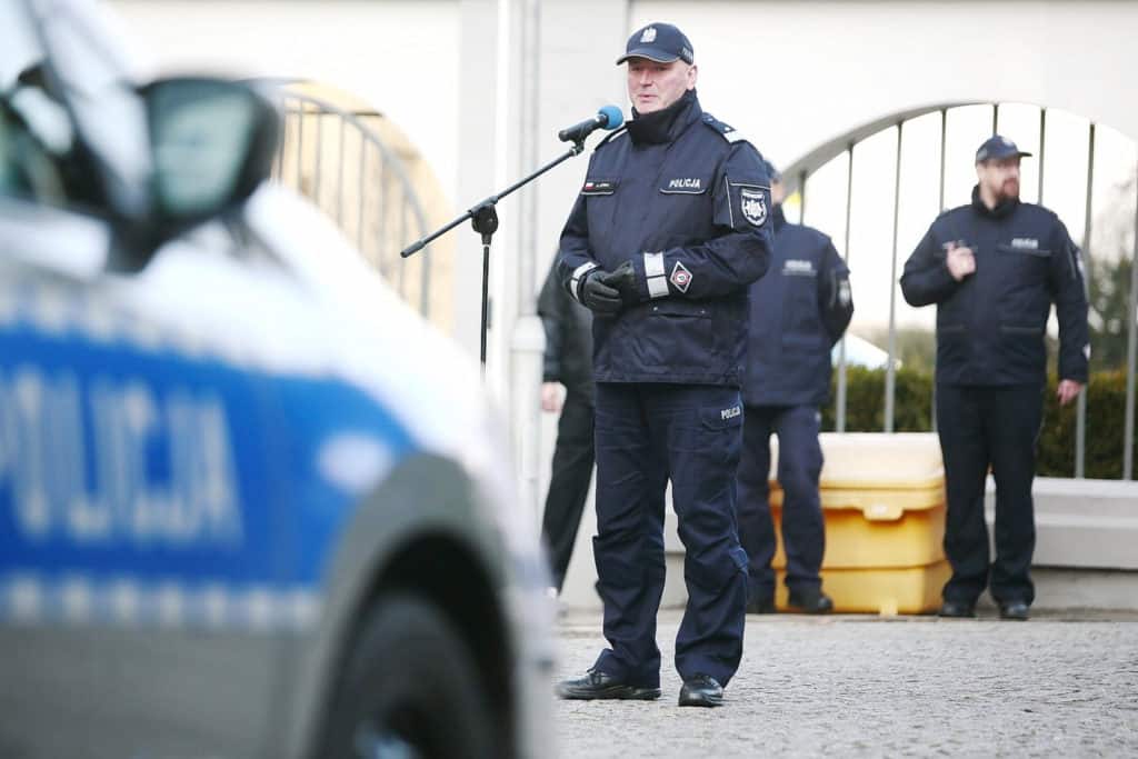 Policja samochody elektryczne